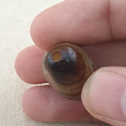 Vintage Beautiful Suliemani Eye Agate Bead Amulet