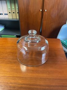 Glass cake dome