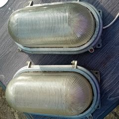Vintage bulkhead outdoor light