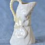 NEW Vintage Belleek Undine Mermaid Creamer Parian China Image 4