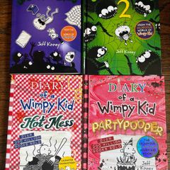 BRAND NEW - Jeff Kinney books (4)