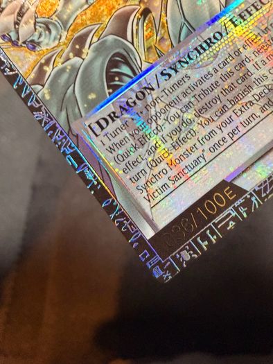 Yu-Gi-Oh! Stardust Dragon Grand Master Rare 036/100E MAMO-EN007 Serialized