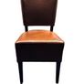 New Classic Brown Faux Dining Chair Image 4