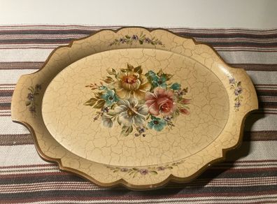 Hand Painted Danish Tray