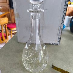 Cavan Crystal Tall Vintage Port, Wine. Whiskey Decanter.