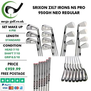 Srixon ZXi7 Irons / 4-Pw / NS Pro 950GH Neo Regular
