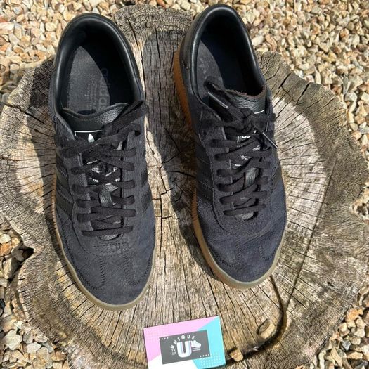 Premium Adidas Samba Black Suede Gum