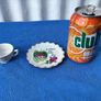 Miniature cup and plate- God bless our home Image 2