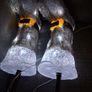 Christmas acrylic santa boots. Image 4
