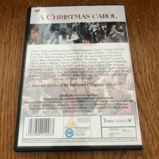A Christmas Carol dvd