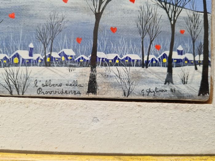 Small Picture Wall Painting Hand painted frame size 32cm x32cm