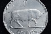 Ireland - 1968 - Shilling - Bull - UNC - KM.14a - [332]