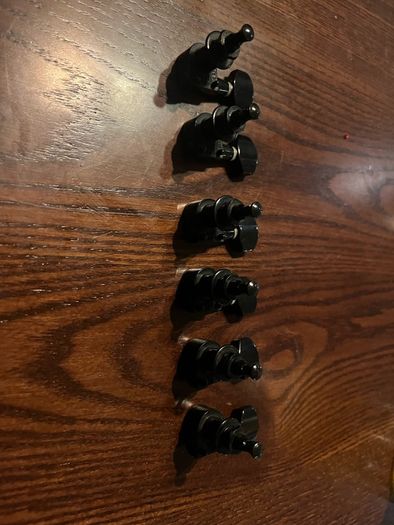 Ibanez RG Electric Guitars Machine Head tuners 6 line black  Jackson fender Stratocaster telecaster esp Ibanez electric guitars parts accessories