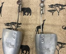 Vintage J. Sears & Co True-Form Metal Shoe Trees