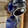 Vintage Fiestaware Cobalt Blue Covered Casserole Dish Homer Laughlin HLC with Lid USA Oven to Table Image 7