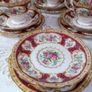Vintage 21 piece Tea Set Royal Albert Lady Hamilton, Bone China Image 5