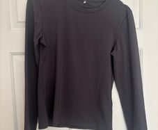 H&M grey Drymove long sleeve gym top size S