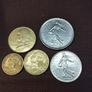 France Francs and Centimes coin set Image 2
