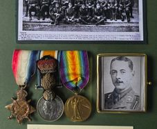 WW1 medals - Irish officer, Bank of Ireland staff, Dublin, Cork, Belfast