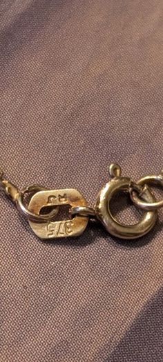 9 carat gold necklace