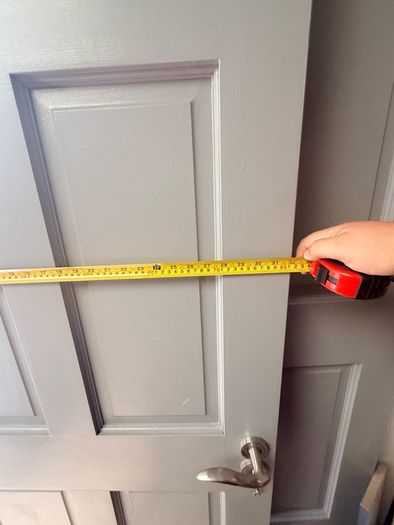 Interior fire door