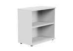 NEW White Open Bookcase Desk High (770mm)