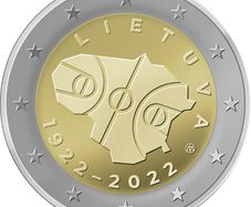 Lithuania 2 Euro Commemorative Coin 2022 - 100 Years of Basketball in Lithuania. Uncirculated.