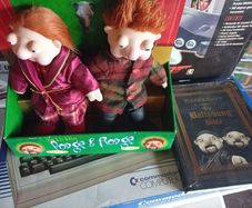 podge and rodge dolls and book