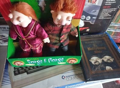 podge and rodge dolls and book