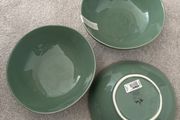 Green bowls x 3 by Caroline Carolyn Donnelly