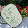 Vintage Serving Kitchen Trays Marks & Spencer St. Michael White Flowers Image 4