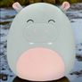 Squishmallows 30 cm Harrison Grey Hippo Soft Plush Image 6