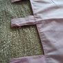 Short "Dunnes" Pink Curtains Image 4