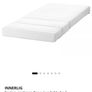 IKEA Pink Minnen Extendable Kids Bed and Mattress Image 9