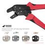 BRAND NEW 4 In 1 Wire Crimpers Engineering Ratcheting Terminal Crimping Pliers Bootlace Ferrule Crimper Tool Cord End Terminals Image 7