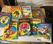 Mickey Mouse Italian Magazine 70's and 80's lot of 70