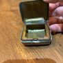 retro brass snuff box Image 3