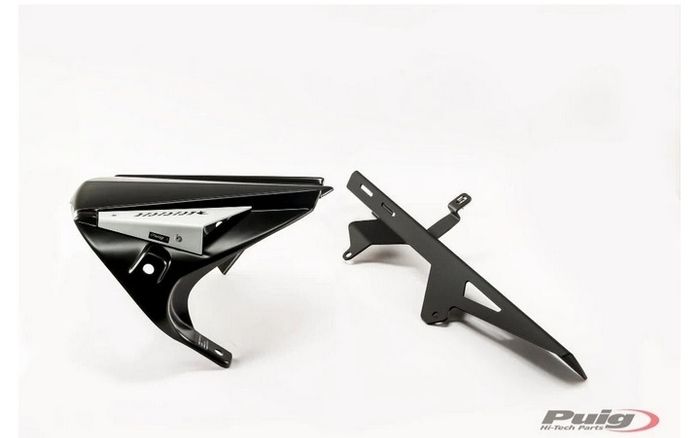 Gsxr 1000 Puig Rear Hugger & Puig Uprated Metal Chain Guard Gsx-r 2017 - 2024