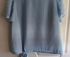 Emery Rose Light Blue Blouse.