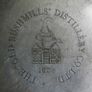 Antique Bushmills Distillery Pewter Pocket Flask, English 1608 Image 2