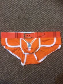 Brand New Underwear Solid Nylon Spandex Briefs