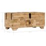 Coffee Table Solid Mango Wood 80x40x35 cm Image 9