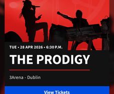 The Prodigy 3Arena Standing