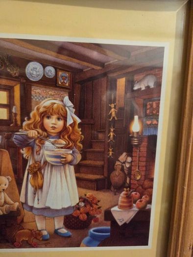 Goldilock By Carol Lawson Framed