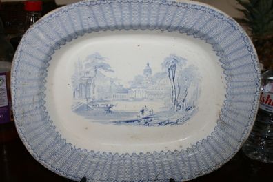 Antique plate (14"x11")