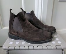 Fouganza kids swede riding boots
