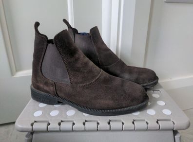 Fouganza kids swede riding boots
