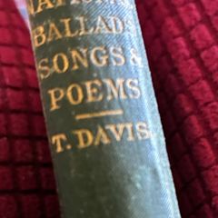 National Ballads Songs & Poems T. Davis (1869)