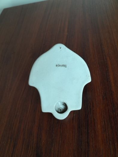 Vintage Porcelain Holy Water Font
