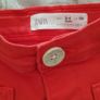 Zara red shorts Image 2